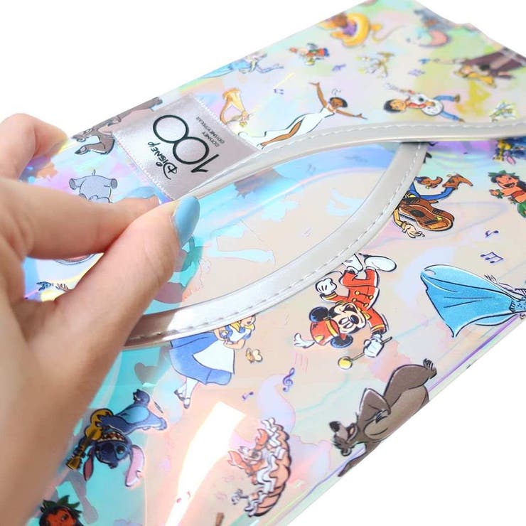 ★新品★ディズニー  マルチケース  がまぐち式  デイジー メール便対象品】 マルチ ケース 仕切り 動く 小物入れ ピル