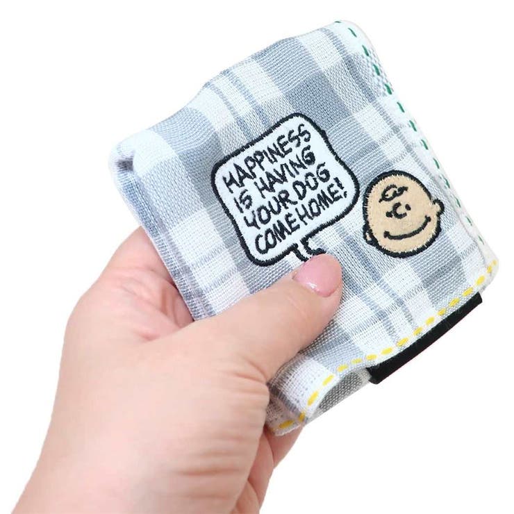 スヌーピー ミニタオル ガーゼチェック | cinemacollection | 詳細画像3 