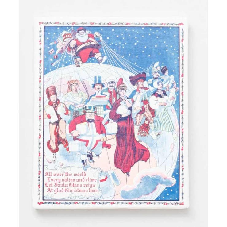 インテリアパネル サンタクロースアートボード SANTA＆WORLD | cinemacollection | 詳細画像1 