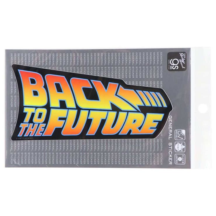 バックトゥザフューチャー ビッグシール ビッグサイズステッカー | cinemacollection | 詳細画像1 