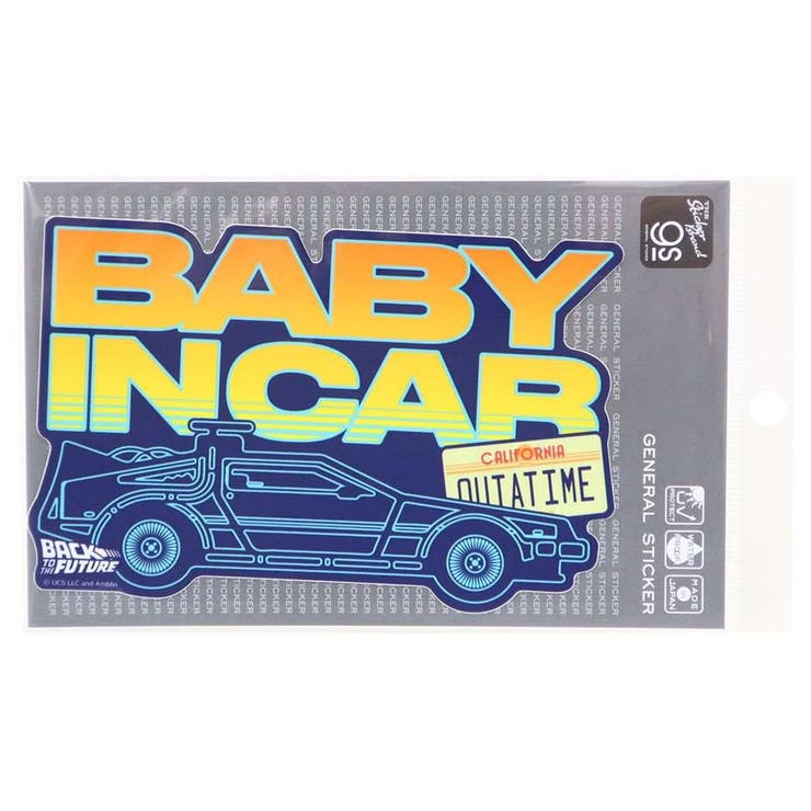 バックトゥザフューチャー ビッグシール 車用ステッカー | cinemacollection | 詳細画像1 