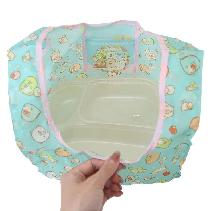 すみっコぐらし エコバッグ ポケット付きプチエコバッグ[品番