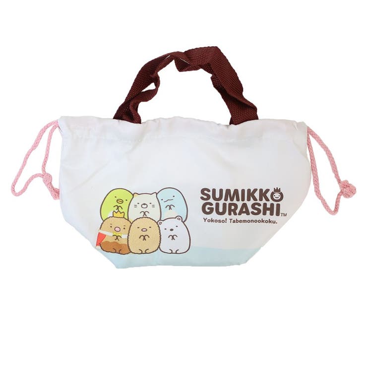 すみっコぐらし 巾着袋 マチ付き巾着 | cinemacollection | 詳細画像1 