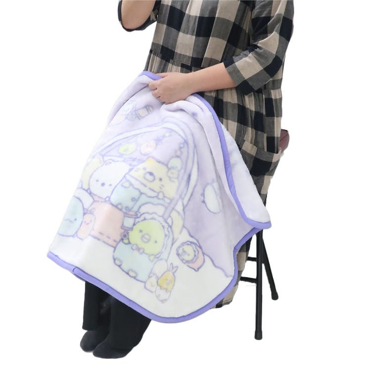 すみっコぐらし ひざ掛け毛布 ブランケット[品番：BREW0114184