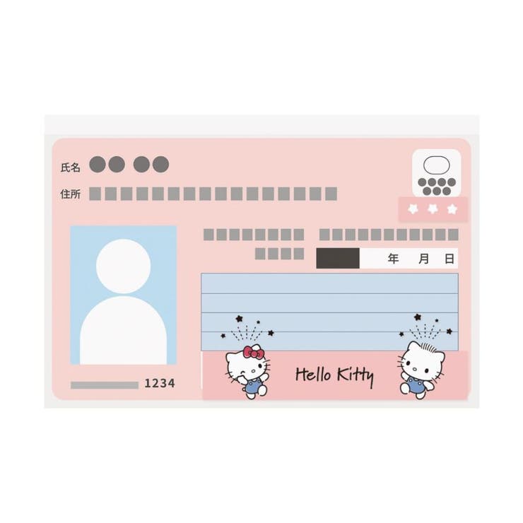 ハローキティ＆ダニエル カードケース マイナンバーカード用クリア