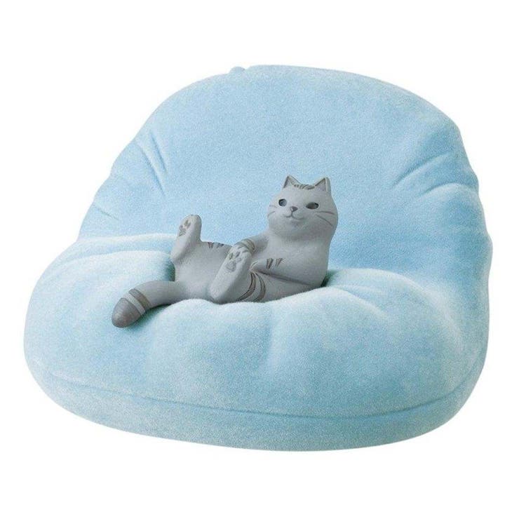 スマホスタンド くつろぎねこスマホスタンド サバトラ | cinemacollection | 詳細画像1 