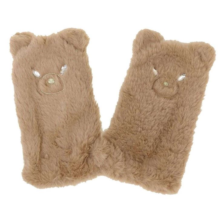 手袋 指ぬきグローブ クマファー | cinemacollection | 詳細画像7 