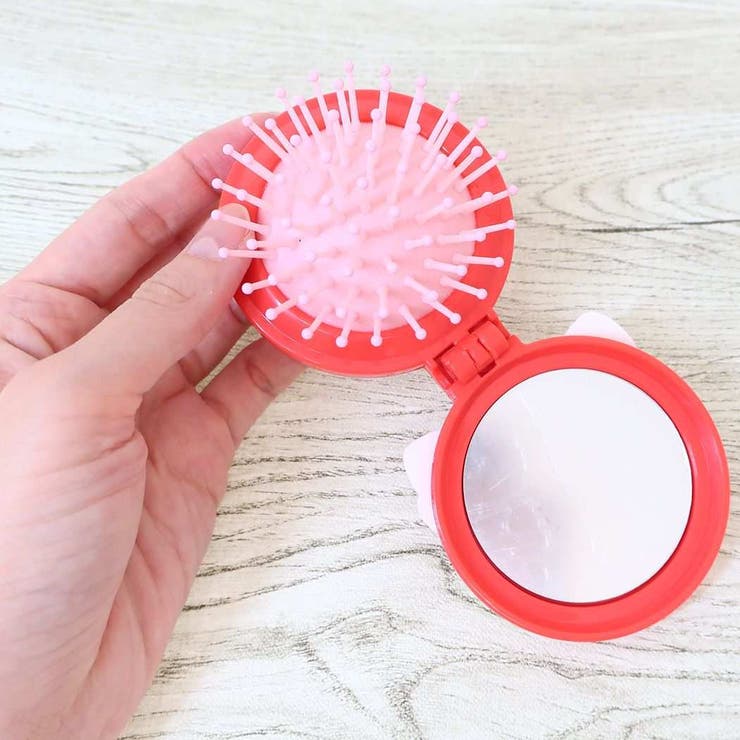 ハローキティ 手鏡 ミラー付きブラシ | cinemacollection | 詳細画像4 