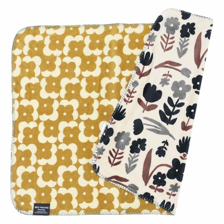 シルエットフラワー 毛布 リバーシブルブランケット | cinemacollection | 詳細画像2 