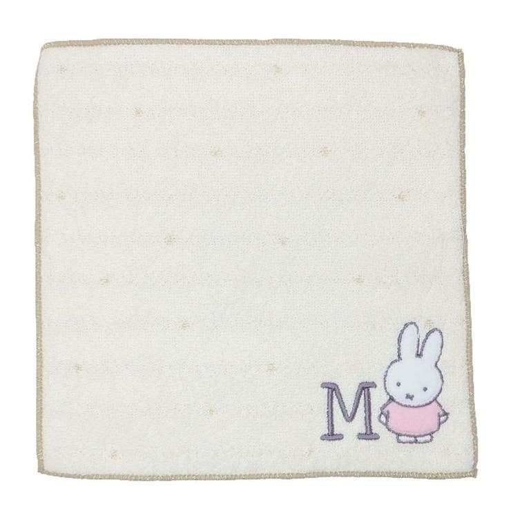 ミッフィー ハンドタオル キラキライニシャルミニタオル | cinemacollection | 詳細画像1 
