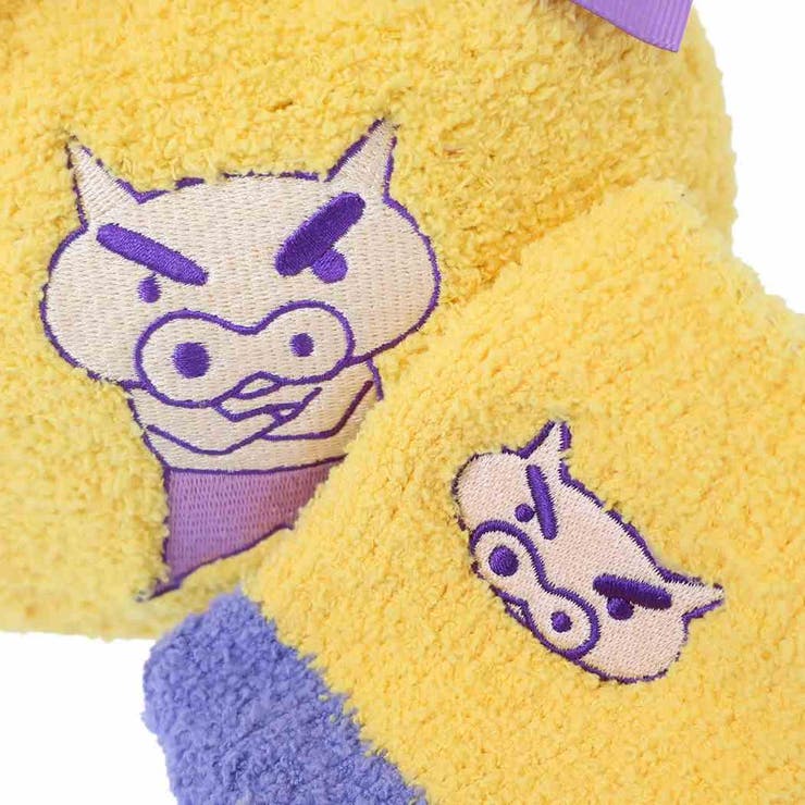 クレヨンしんちゃん もこもこソックス もこもこ靴下in巾着[品番