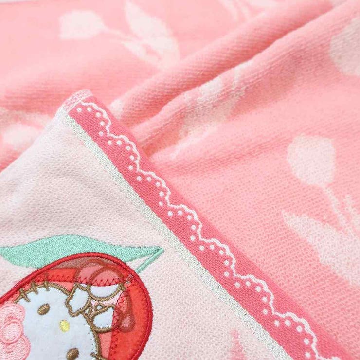 ハローキティ ハンドタオル ジャガードウォッシュタオル | cinemacollection | 詳細画像2 