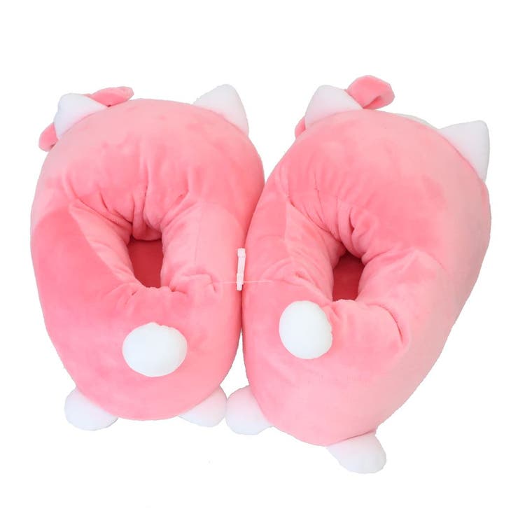 ハローキティぬいぐるみセットとスリッパ ハローキティ スリッパ ぬいぐるみスリッパ[品番:BREW0117981