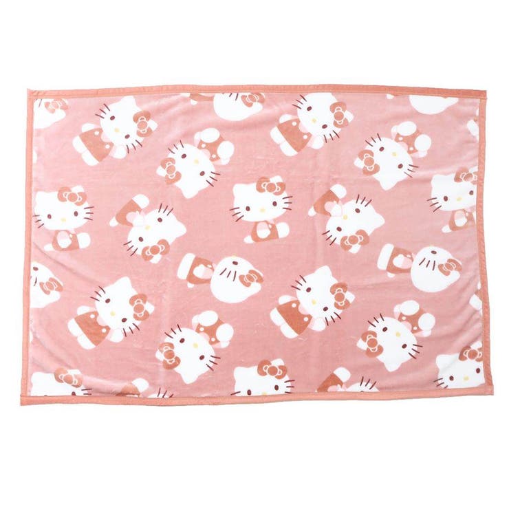 ハローキティ ひざ掛け毛布 ハーフ毛布[品番：BREW0119147