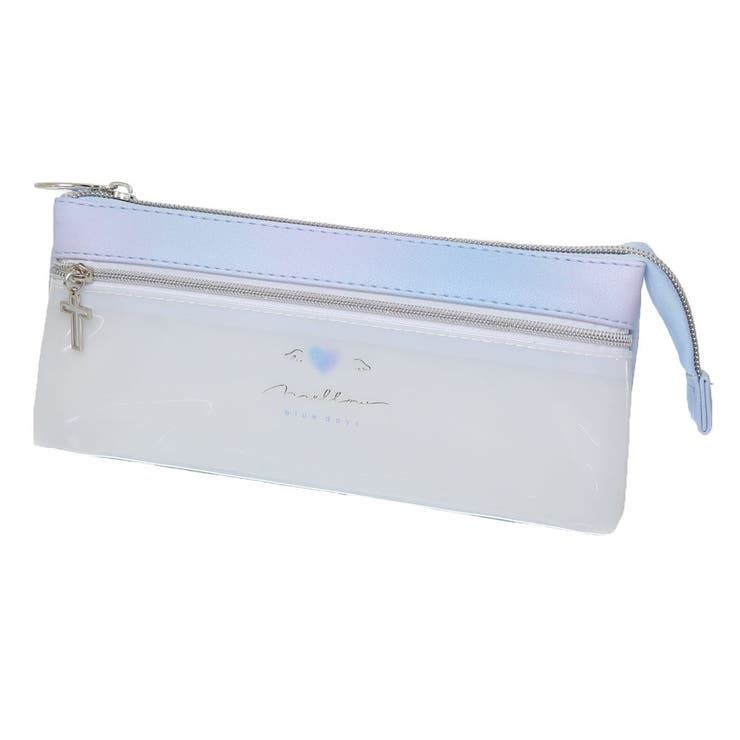 ペンケース フラット2ポケットペンポーチ メロウブルーデイズ | cinemacollection | 詳細画像1 