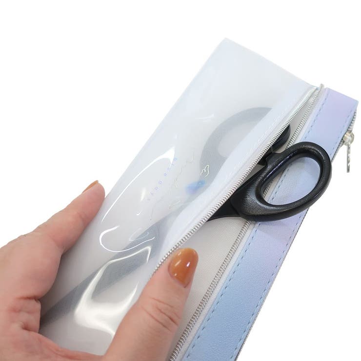 ペンケース フラット2ポケットペンポーチ メロウブルーデイズ | cinemacollection | 詳細画像3 