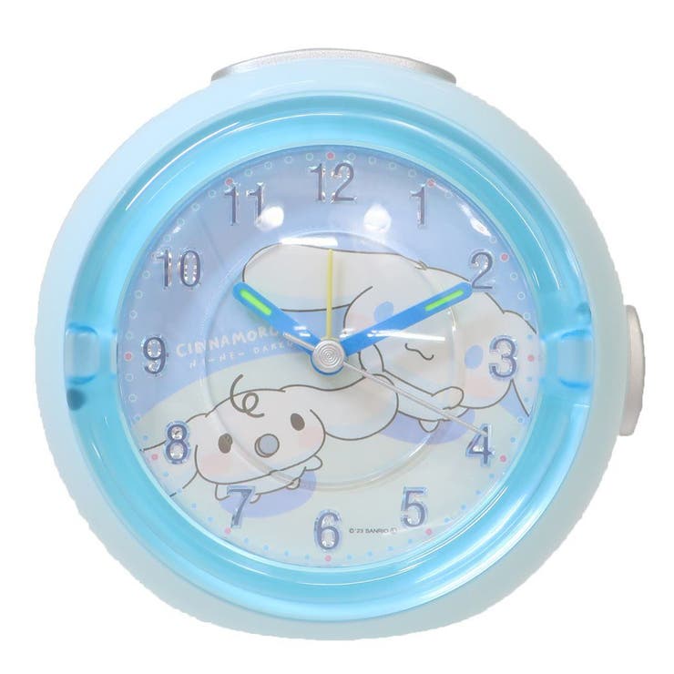 シナモロール 目覚まし時計 ねぇねぇ抱っこ！LEDクロック[品番