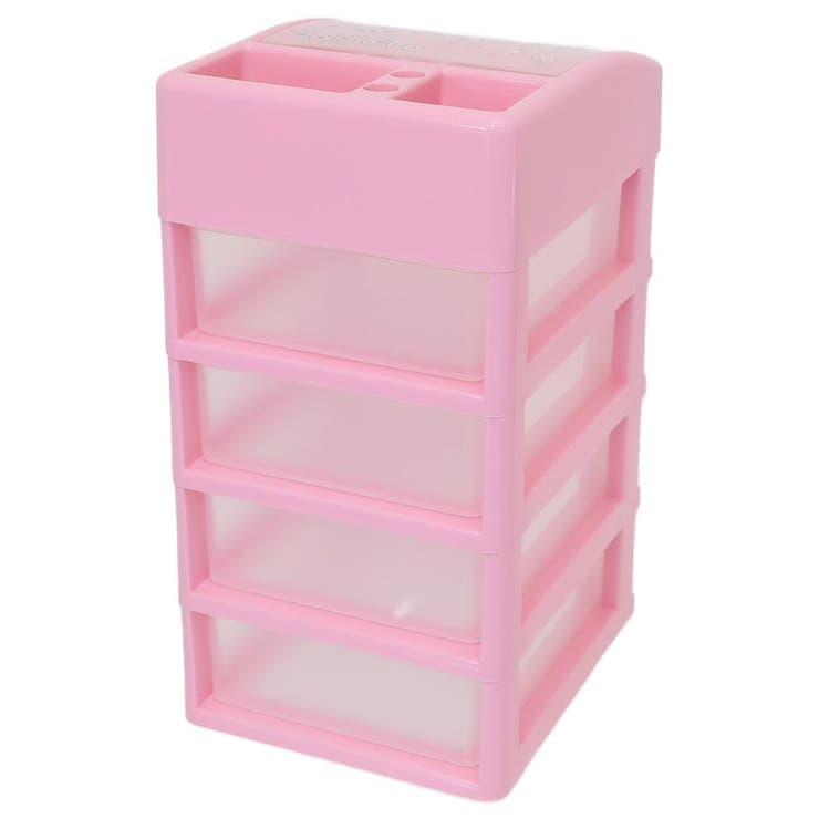 サンリオキャラクターズ 卓上収納 4段チェスト[品番：BREW0122243