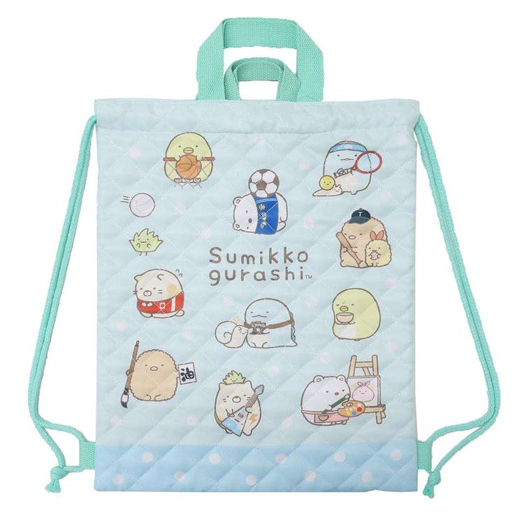 すみっコぐらし ナップサック キルトナップサック | cinemacollection【KIDS】 | 詳細画像1 