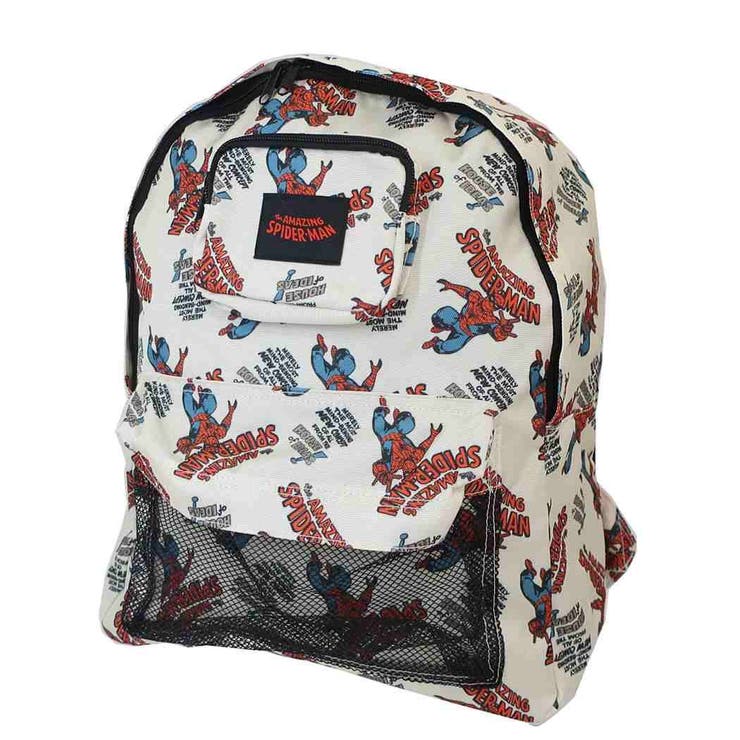 スパイダーマン デイパック 総柄リュックサック[品番：BREW0123336 