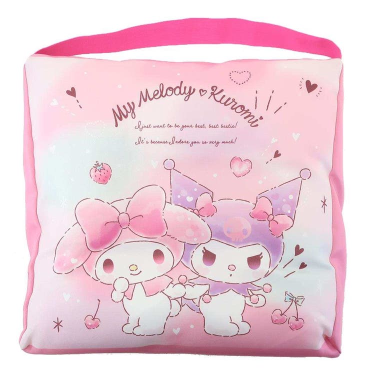 マイメロディ 学校座布団 スクールクッション[品番：BREW0124813