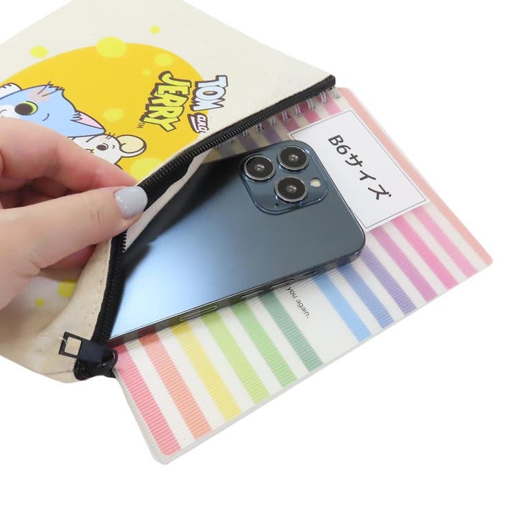 トムとジェリー コスメポーチ フラットポーチ | cinemacollection | 詳細画像3 