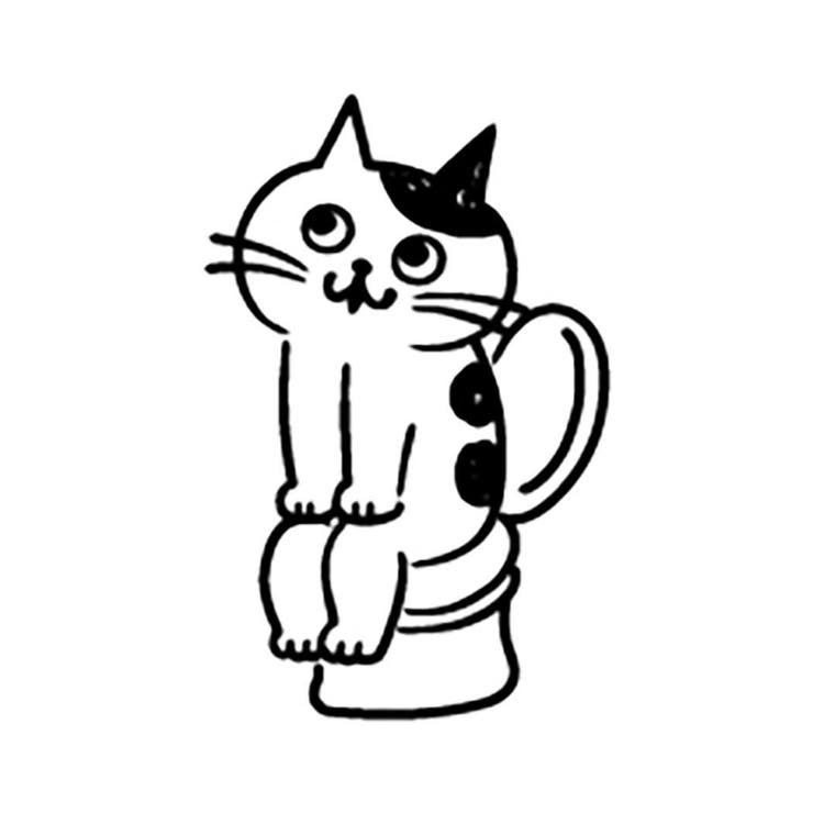 ハンコ お猫ライフスタンプ お通じ | cinemacollection | 詳細画像2 