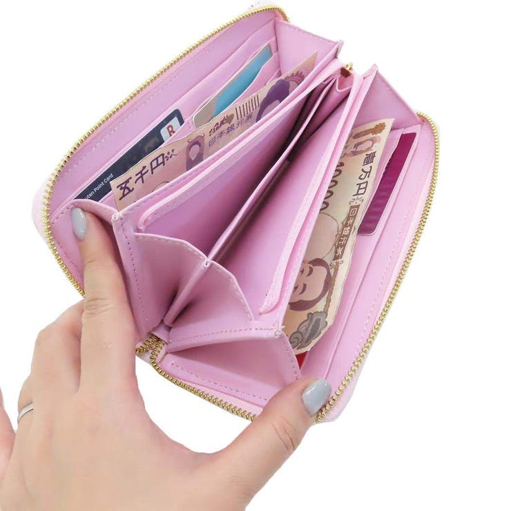 ハローキティ レディース長財布 ラウンドファスナー | cinemacollection | 詳細画像3 