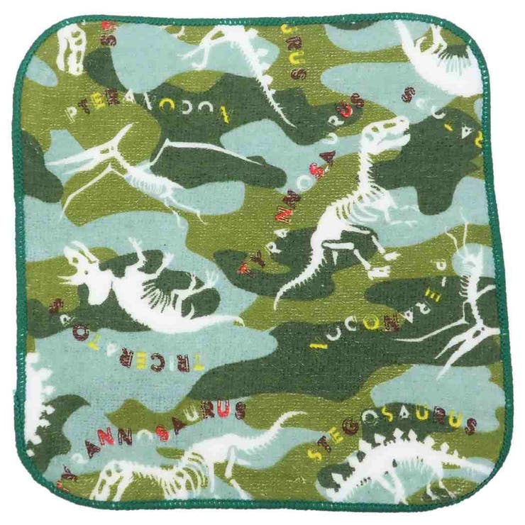 ハンカチタオル ミニタオル ダイナソー迷彩 | cinemacollection | 詳細画像1 