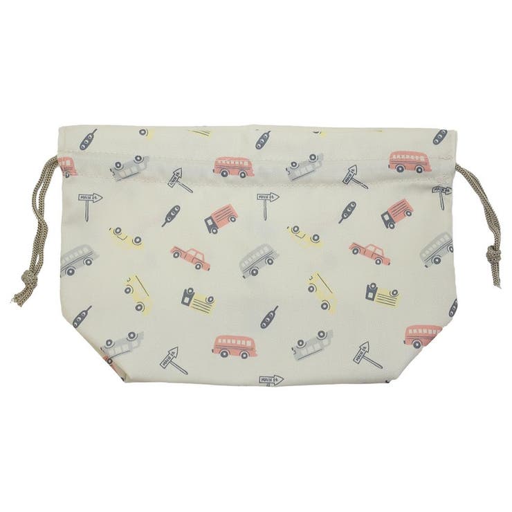 ランチ巾着 お弁当きんちゃくポーチ クラシックカー | cinemacollection【KIDS】 | 詳細画像2 