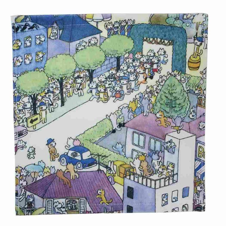 11ぴきのねこ ハンドタオル ウォッシュタオル | cinemacollection | 詳細画像1 