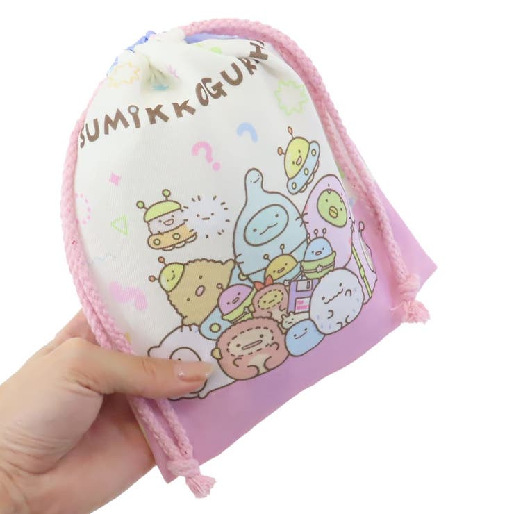 すみっコぐらし　巾着 Amazon.co.jp: すみっコぐらし[巾着袋]きんちゃくポーチM/新入学