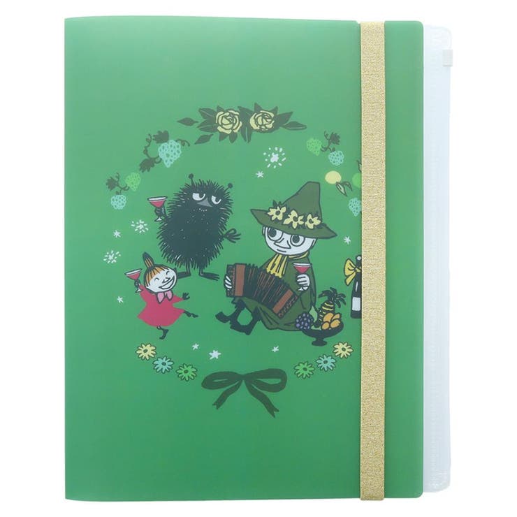 ムーミン ポケットファイル ゴムバンド付クリアファイル5P＋F | cinemacollection | 詳細画像1 