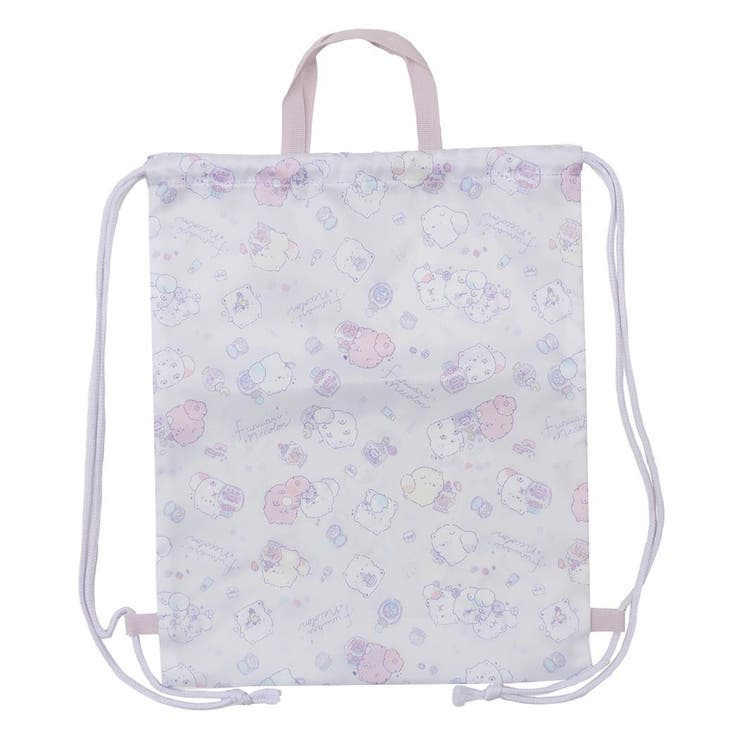 ふんわりねころん ナップサック 総柄ナップサック | cinemacollection【KIDS】 | 詳細画像1 