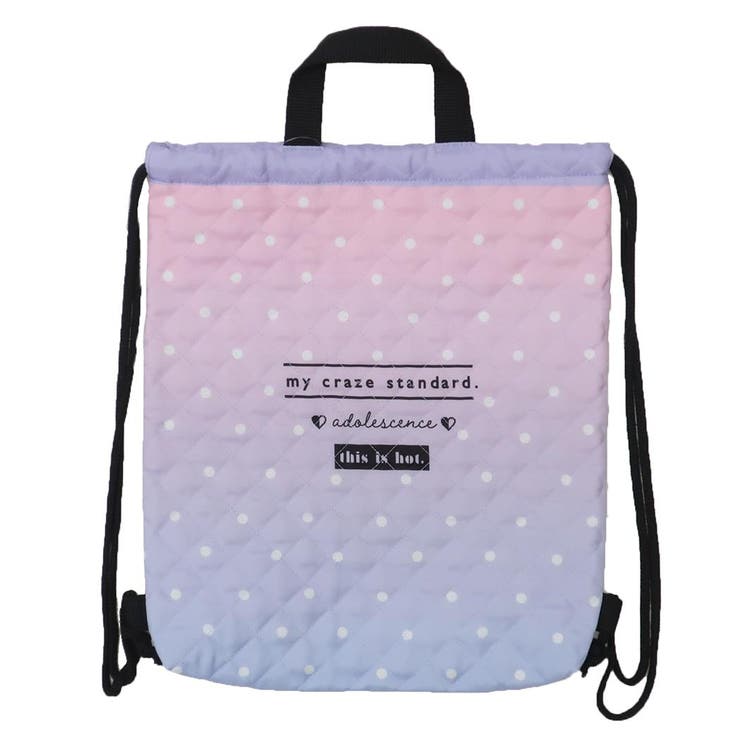 ナップサック キルトナップサック ドット | cinemacollection【KIDS】 | 詳細画像1 