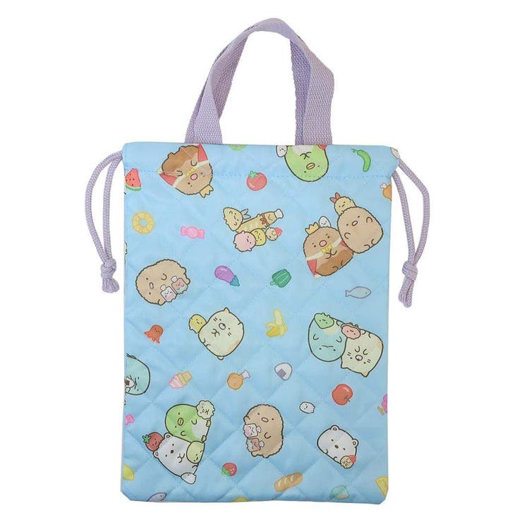 すみっコぐらし キルトシューズケース 体育館靴入れ | cinemacollection | 詳細画像1 