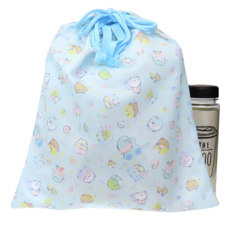 すみっコぐらし 巾着袋 メッシュ巾着L | cinemacollection | 詳細画像2 