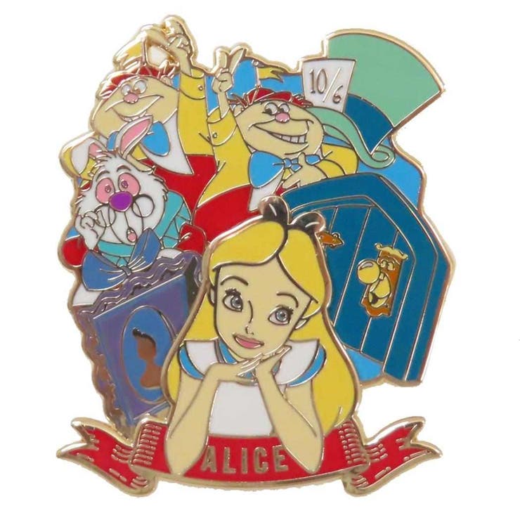 ふしぎの国のアリス ピンバッジ コレクションピンバッジ[品番 ふしぎの国のアリス ピンバッジ コレクションピンバッジ[品番