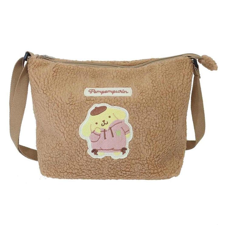 ポムポムプリン ショルダーバッグ ボアショルダーバッグ[品番