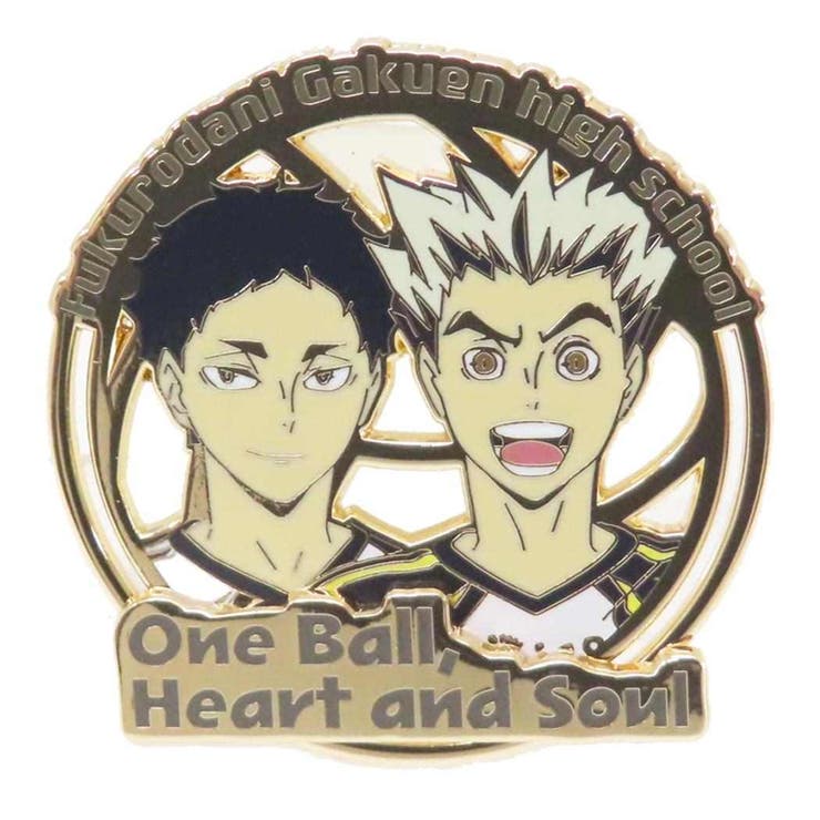 ハイキュー!! ピンズ 10th Anniversary ロゴ: 雑貨【ハイキュー