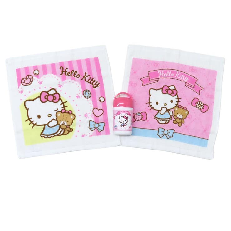 ハローキティ ハンドタオル ハンドタオル2枚組 | cinemacollection | 詳細画像1 