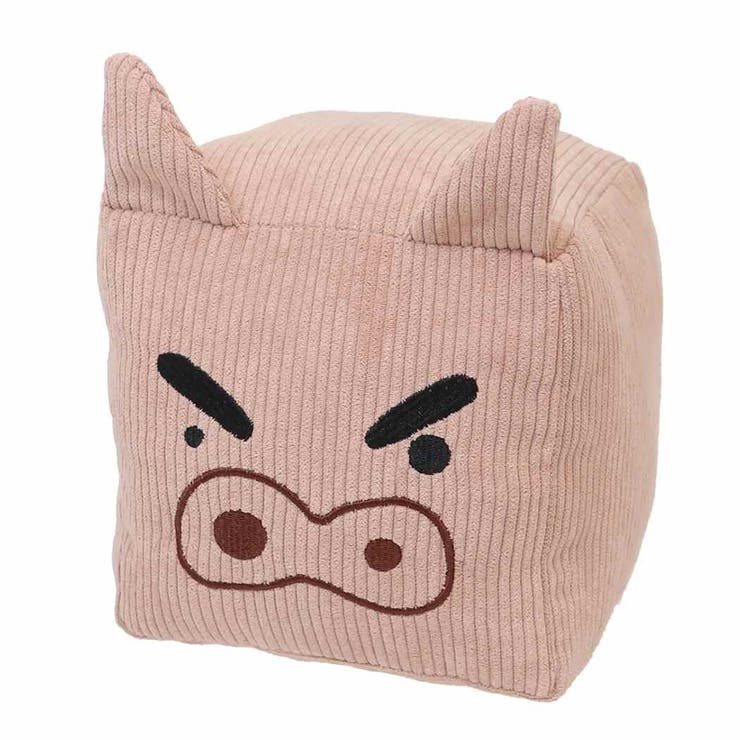 クレヨンしんちゃん クッション コーデュロイキューブクッション | cinemacollection | 詳細画像1 