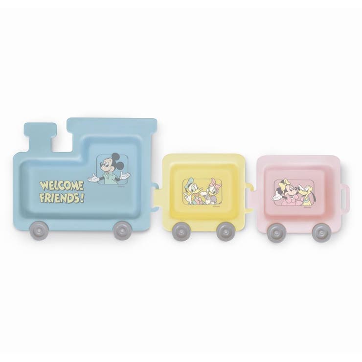 ミッキーマウス ミニプレート トレインランチプレート | cinemacollection | 詳細画像2 