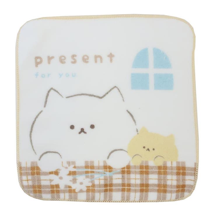 ミニタオル ハンカチタオル おはなねこ | cinemacollection | 詳細画像1 