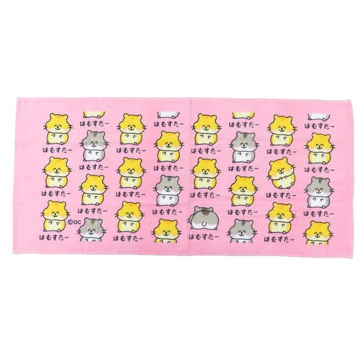 おえかきさん フェイスタオル プリントロングタオル | cinemacollection | 詳細画像1 