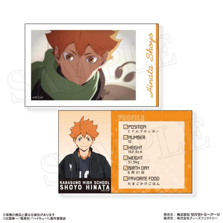 ハイキュー！！ ブロマイド スマロイドVOL[品番：BREW0135848