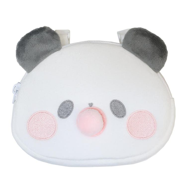 もちもちぱんだ クリップポッケ ダイカットどこでもポッケ | cinemacollection | 詳細画像1 
