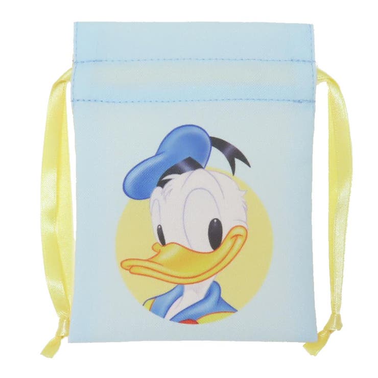 ドナルド 巾着袋 小さめ ディズニー ドナルドダック ミニ巾着袋 豆巾着[品番：BREW0137538