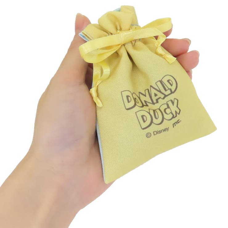 ドナルド 巾着袋 小さめ ディズニー ドナルドダック ミニ巾着袋 豆巾着[品番：BREW0137538