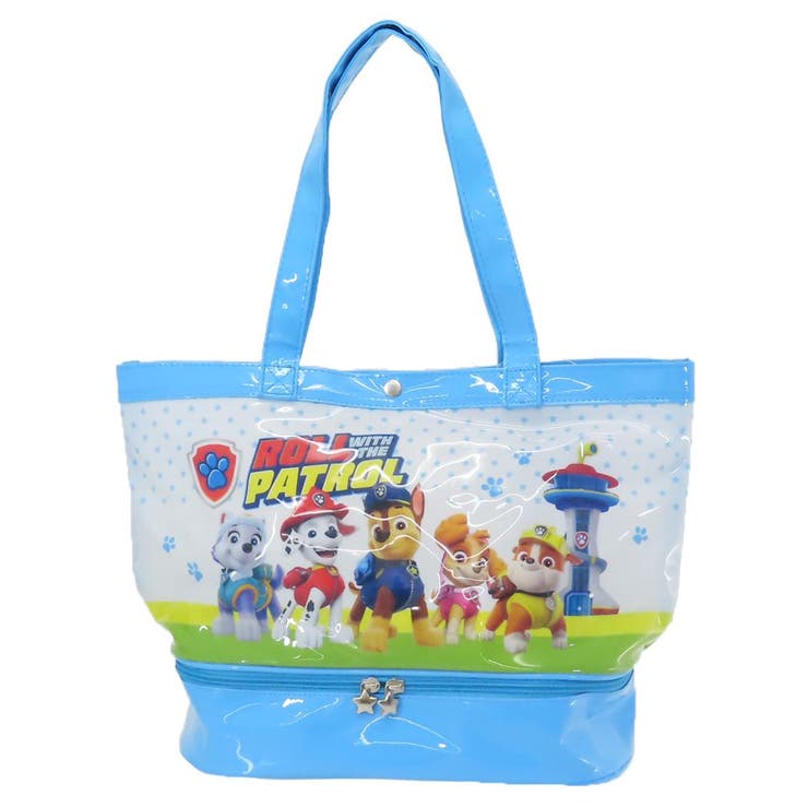 パウパトロール プールバッグ ポケット付きビニールトート | cinemacollection | 詳細画像1 